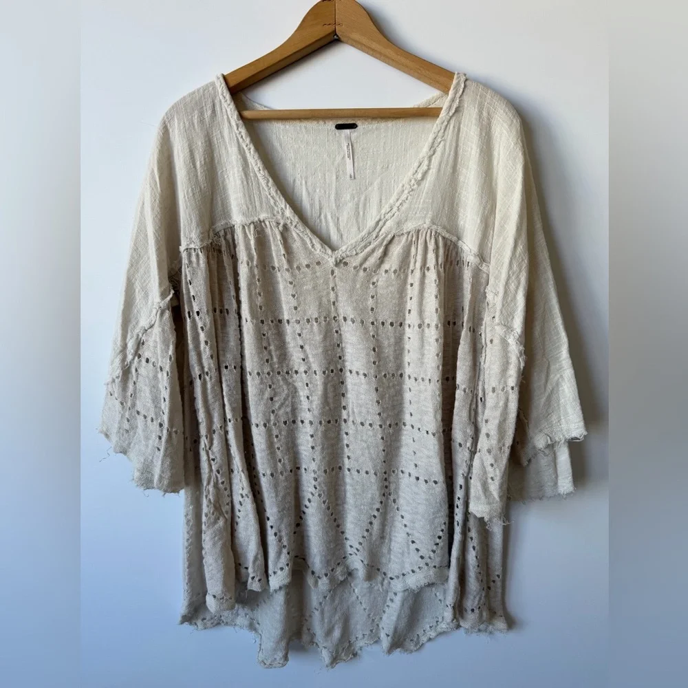Free People Summer Lovin Frayed Top - Picture 4 of 10